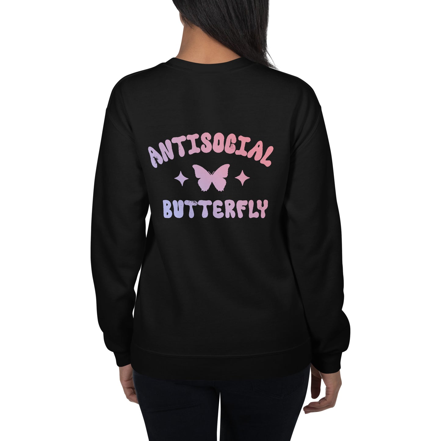 Antisocial Butterfly - Colour - Unisex Sweatshirt
