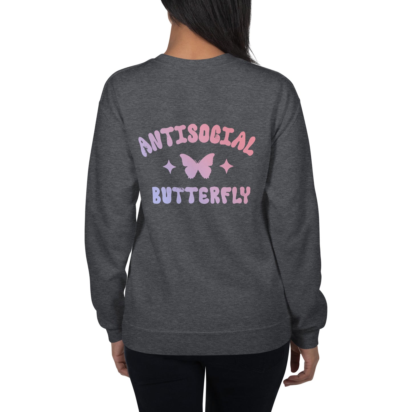 Antisocial Butterfly - Colour - Unisex Sweatshirt
