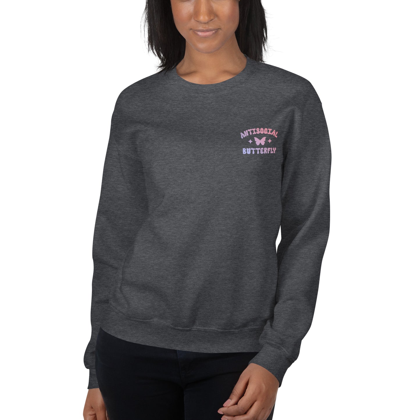 Antisocial Butterfly - Colour - Unisex Sweatshirt