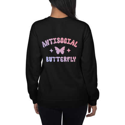 Antisocial Butterfly - Colour - Unisex Sweatshirt